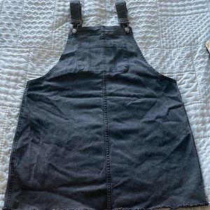 Wild fable black overall dress